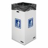 Bankers Box 50 gal Recycling Bin, Corrugated Cardboard 7320201